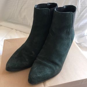 Green Urban Outfitter booties